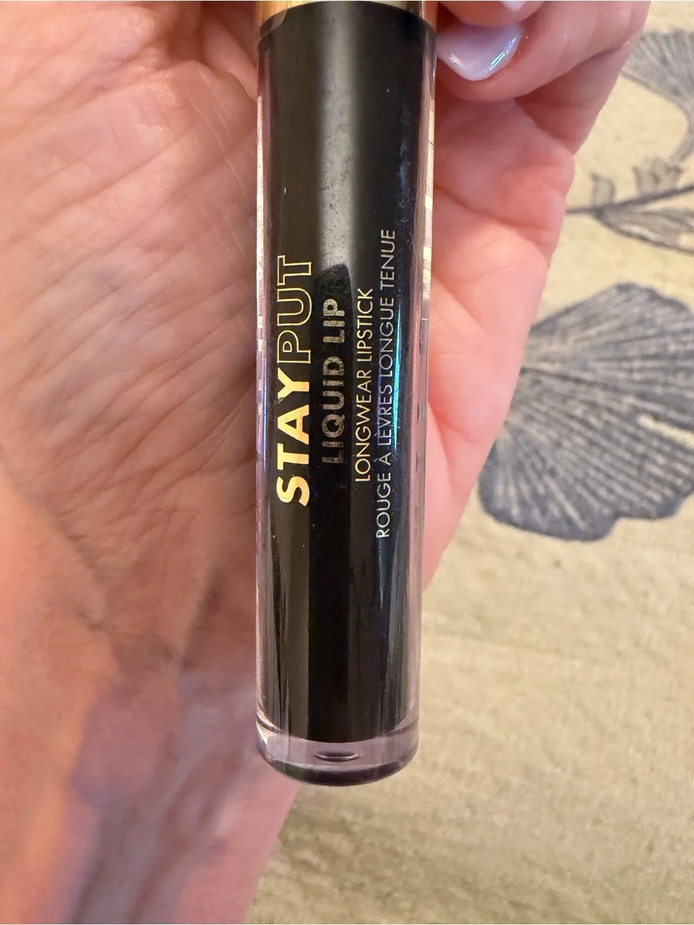 Milani Stay Put Liquid Lip Longwear Lipstick 230 Villain Era Black